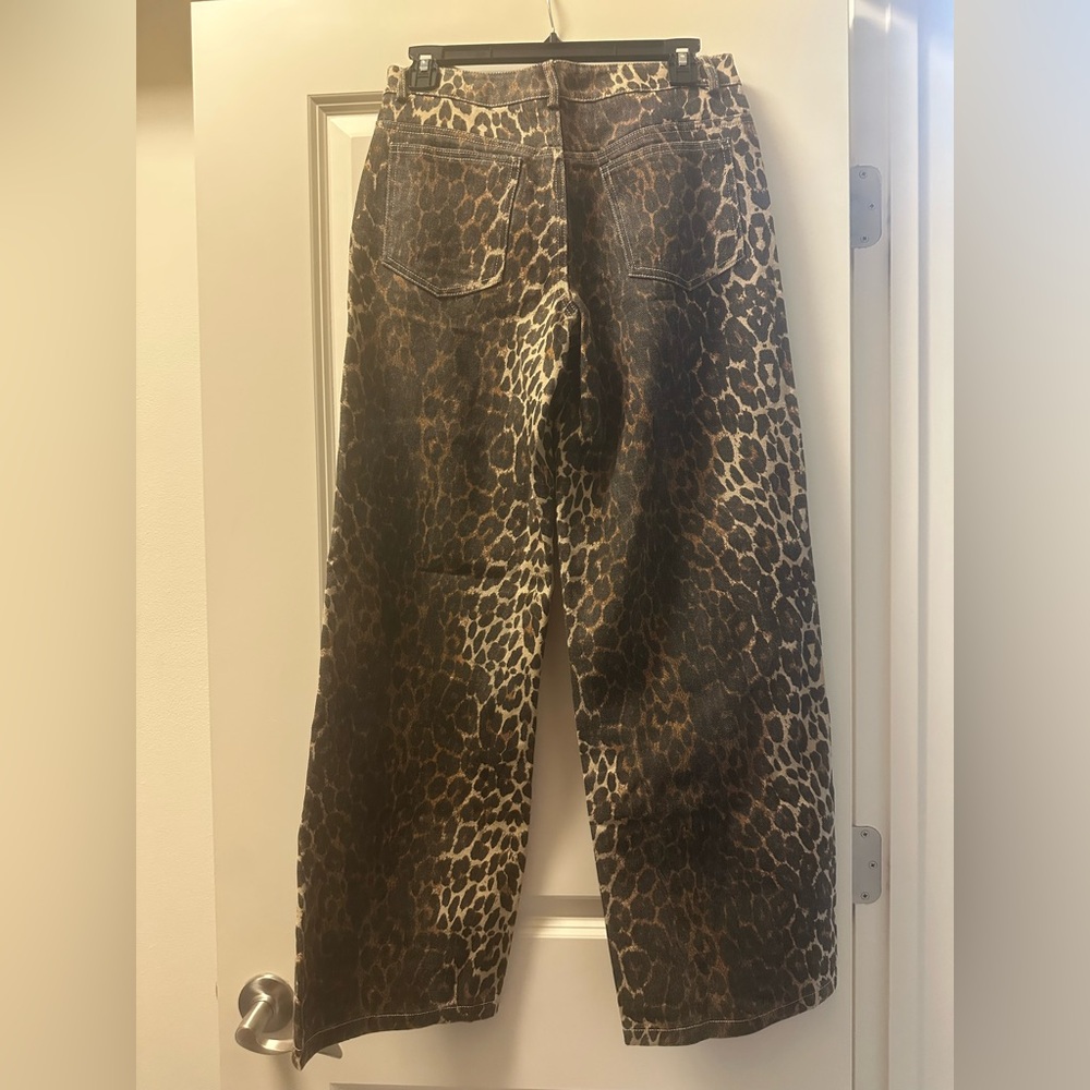 Edikted Leopard Patterned Jeans NWT - image 2